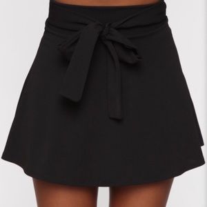 (Navy) skater skirt